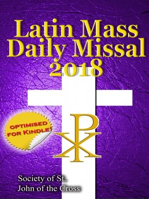 cover image of The Latin Mass Daily Missal